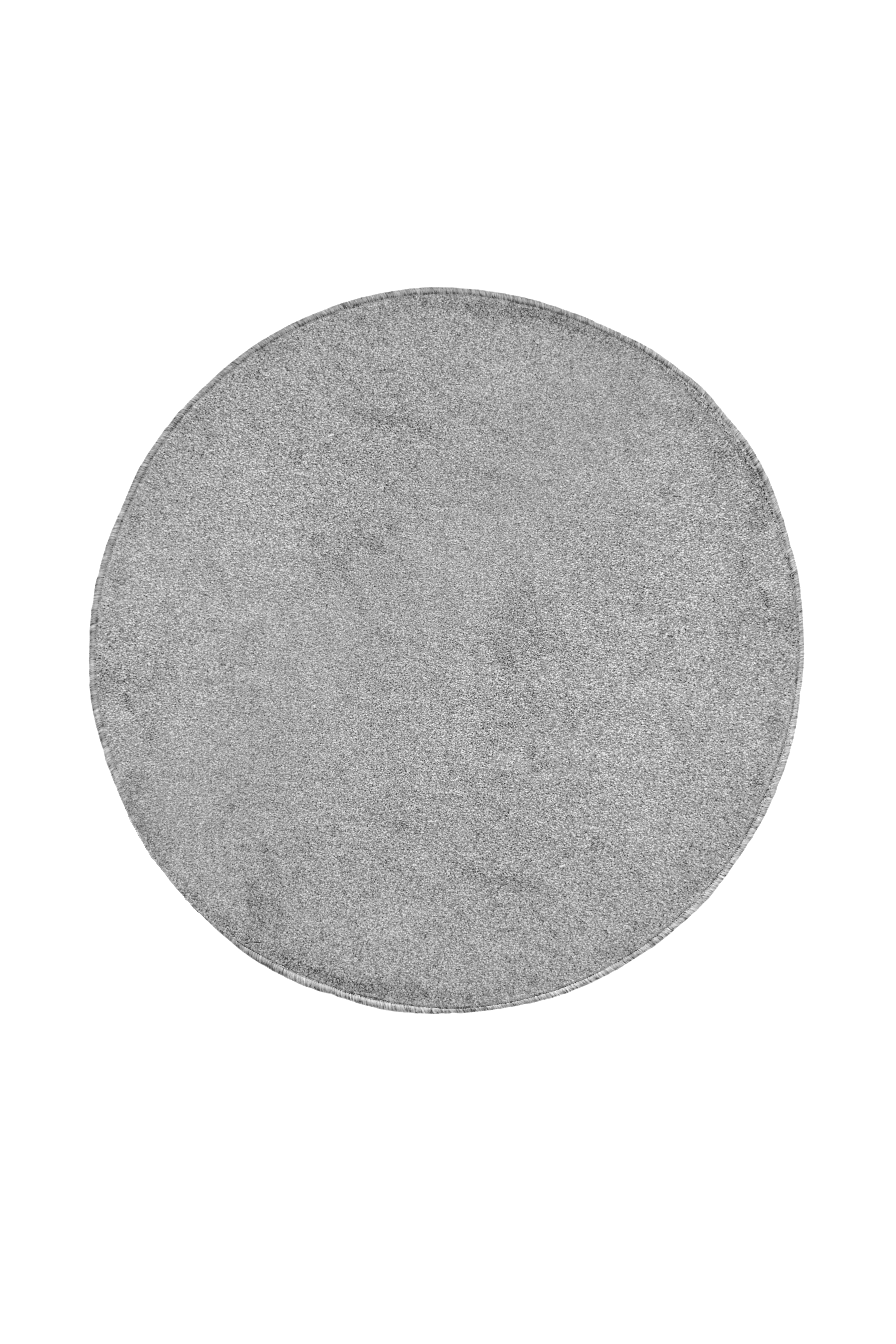 Classic Circular Rug - Grey